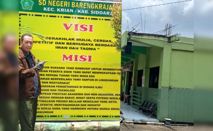 SDN Barengkrajan 1 Krian Berharap Tambahan Ruang Kelas