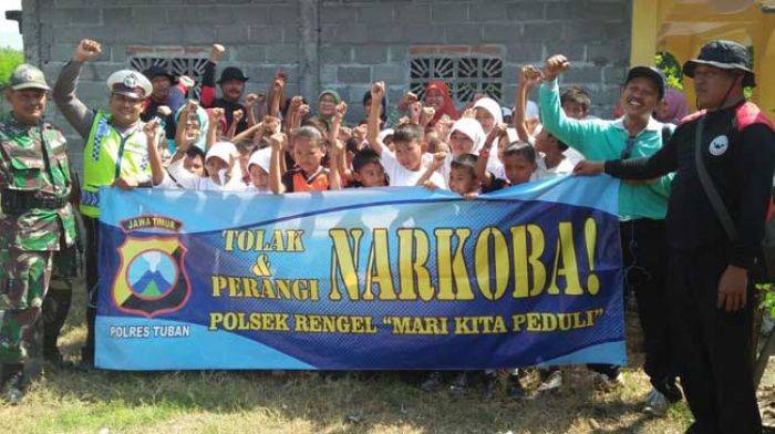 Satgas Anti Narkoba Polsek Rengel Blusukan ke Kampung Satgas Anti Narkoba Polsek Rengel Blusukan ke Kampung