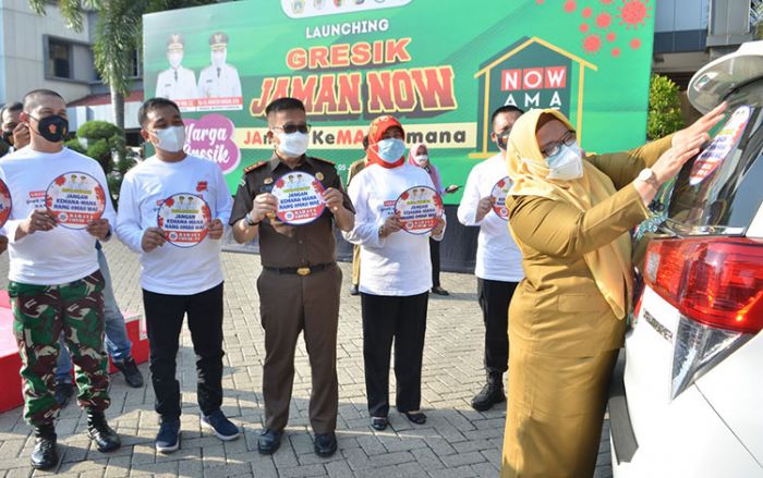Tekan Sebaran Covid-19, Wabup Bu Min Luncurkan Gresik Jaman Now Tekan Sebaran Covid-19, Wabup Bu Min Luncurkan Gresik Jaman Now