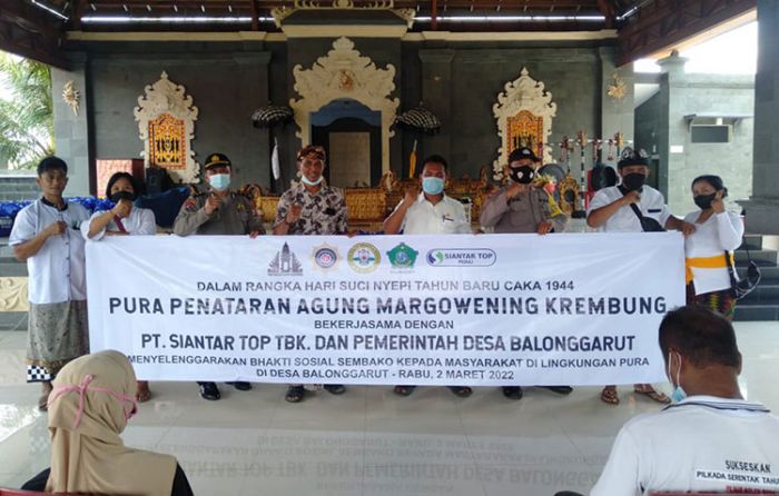 Perayaan Nyepi di Pura Penataran Agung Margowening Sidoarjo Berlangsung Aman dan Kondusif