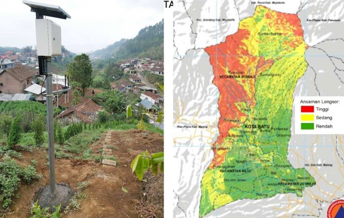 Hujan Mulai Turun, BPBD Imbau Warga Cermati Alat Deteksi Dini Tanah Longsor Hujan Mulai Turun, BPBD Imbau Warga Cermati Alat Deteksi Dini Tanah Longsor
