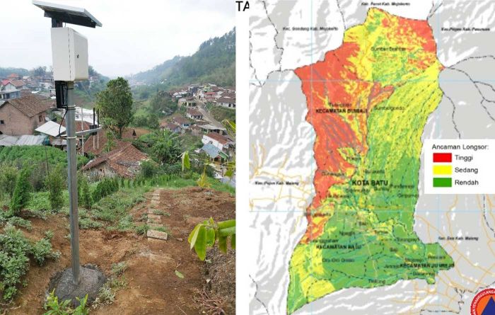 Hujan Mulai Turun, BPBD Imbau Warga Cermati Alat Deteksi Dini Tanah Longsor