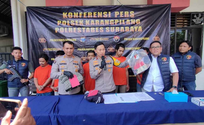 Beraksi di 21 TKP, Komplotan Curanmor di Surabaya Ditangkap Beraksi di 21 TKP, Komplotan Curanmor di Surabaya Ditangkap