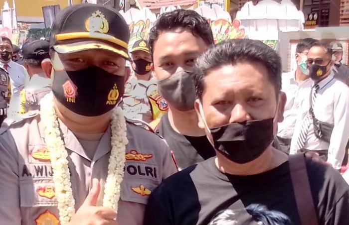 Sertijab Kapolres Probolinggo Kota, Masyarakat Dipesan Tetap Jaga Prokes