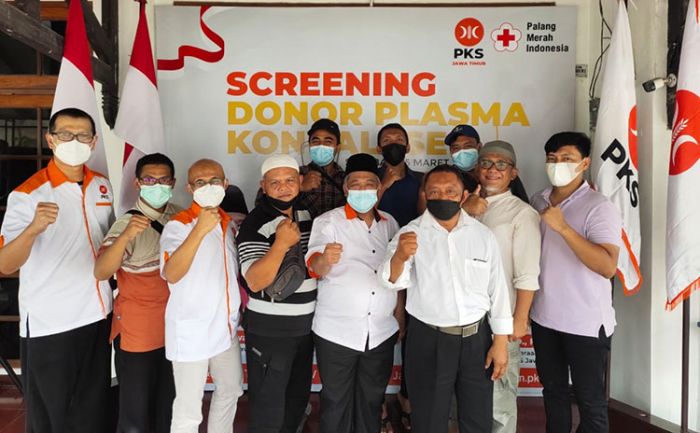 PKS Jatim Kampanyekan Gerakan Donor Plasma Konvalesen PKS Jatim Kampanyekan Gerakan Donor Plasma Konvalesen