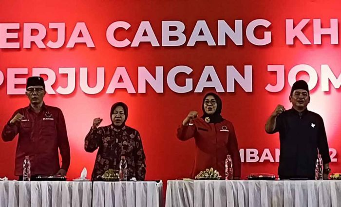 Rakercabsus DPC PDIP Jombang Siap Menangkan Mundjidah-Sumrambah di Pilkada 2024 Rakercabsus DPC PDIP Jombang Siap Menangkan Mundjidah-Sumrambah di Pilkada 2024