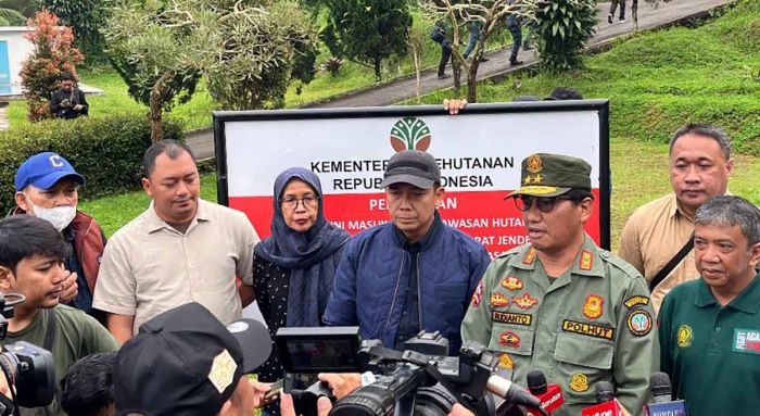 Bersama Kementerian Kehutanan, Kementerian ATR/BPN Tertibkan Bangunan di Puncak Bersama Kementerian Kehutanan, Kementerian ATR/BPN Tertibkan Bangunan di Puncak