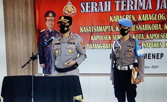 Polres Sumenep Lakukan Sertijab Kepada Sepuluh Perwira Polres Sumenep Lakukan Sertijab Kepada Sepuluh Perwira