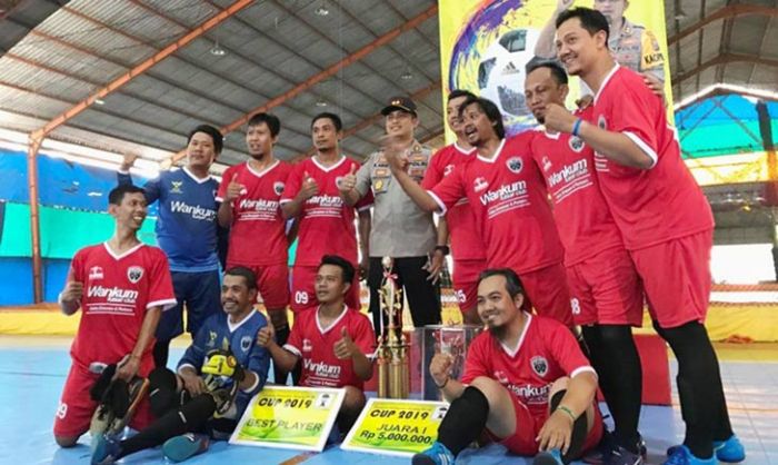 Libas Kompak FC, Wankum Resmi Boyong Piala Kapolres Tanjung Perak
