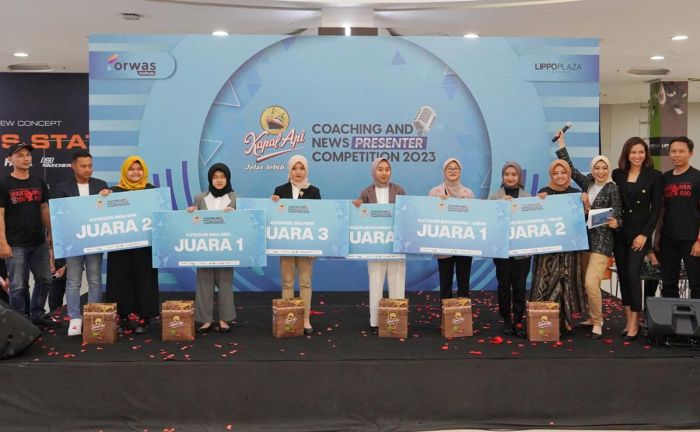 Diikuti Ratusan Peserta, Lomba News Presenter yang Digelar Forwas Sukses Besar