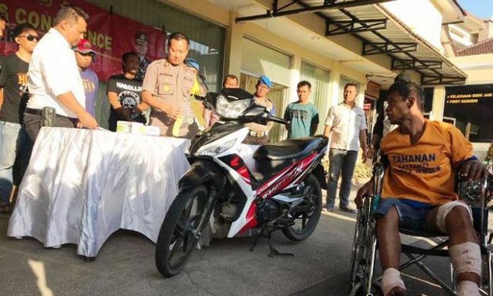 Nekat Bobol Rumah, Residivis Pencuri Motor di Jember Didor Polisi Nekat Bobol Rumah, Residivis Pencuri Motor di Jember Didor Polisi