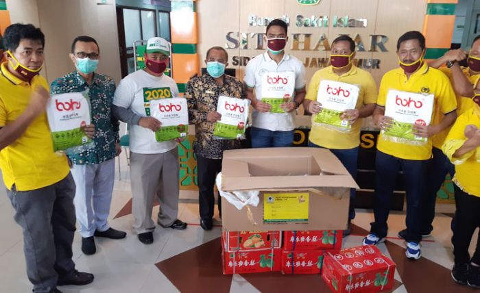 Kebutuhan APD Tinggi, RSI Siti Hajar Apresiasi Bantuan BHS dan Golkar Sidoarjo Kebutuhan APD Tinggi, RSI Siti Hajar Apresiasi Bantuan BHS dan Golkar Sidoarjo