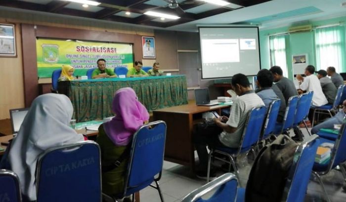 DPMPT Pasuruan Sosialisasikan OSS Versi 1.1 pada Penyedia Jasa