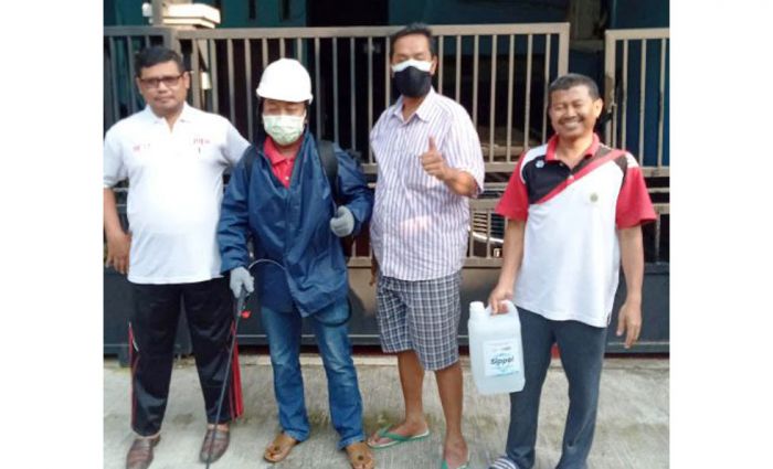 JIIPE Peduli Pencegahan Sebaran Corona di Sukomulyo Manyar JIIPE Peduli Pencegahan Sebaran Corona di Sukomulyo Manyar