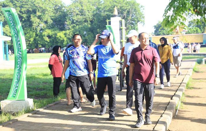 Usai Dilantik, Pj Wali Kota Probolinggo Tinjau Alun-alun