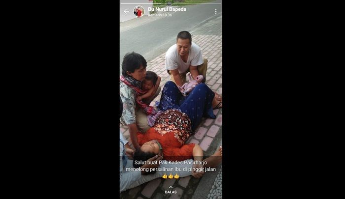Kades Pasirharjo Blitar Sudah Dua Kali Bantu Persalinan di Pinggir Jalan Kades Pasirharjo Blitar Sudah Dua Kali Bantu Persalinan di Pinggir Jalan