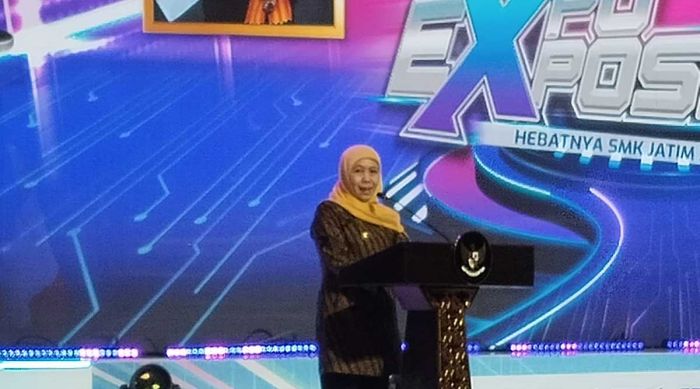 Tutup Expo SMK Jatim 2026, Gubernur Khofifah Tekankan Link and Match dengan Industri