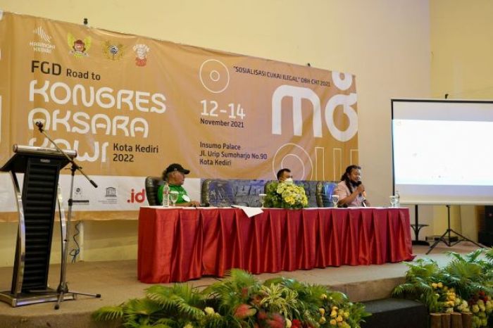 ​Kota Kediri Respons Digitalisasi Aksara Kawi, Wali Kota: Kebudayaan Jadi Nilai Jual City Branding