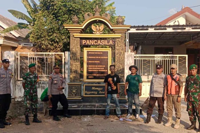 Tak Dibongkar, Tugu PSHT di Desa Pucangan Tuban Disulap Jadi Tugu Pancasila