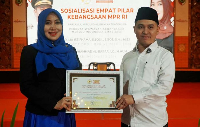Senator Lia dan Bupati Gus Barra Ingatkan Penguatan Empat Pilar Kebangsaan