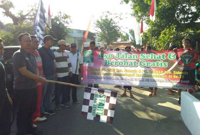 Peringati Kemerdekaan RI, Warga Pepe Sedati Gelar Pengobatan Gratis Peringati Kemerdekaan RI, Warga Pepe Sedati Gelar Pengobatan Gratis