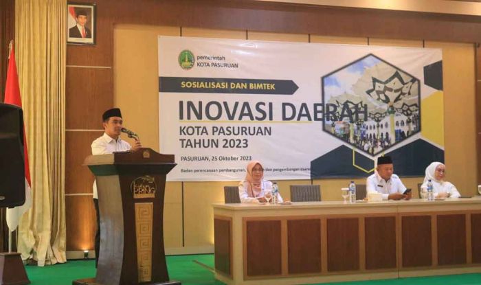 Wakil Wali Kota Pasuruan Ingin Sosialisasi dan Bimtek Inovasi Daerah Lahirkan Ide serta Gagasan Baru Wakil Wali Kota Pasuruan Ingin Sosialisasi dan Bimtek Inovasi Daerah Lahirkan Ide serta Gagasan Baru