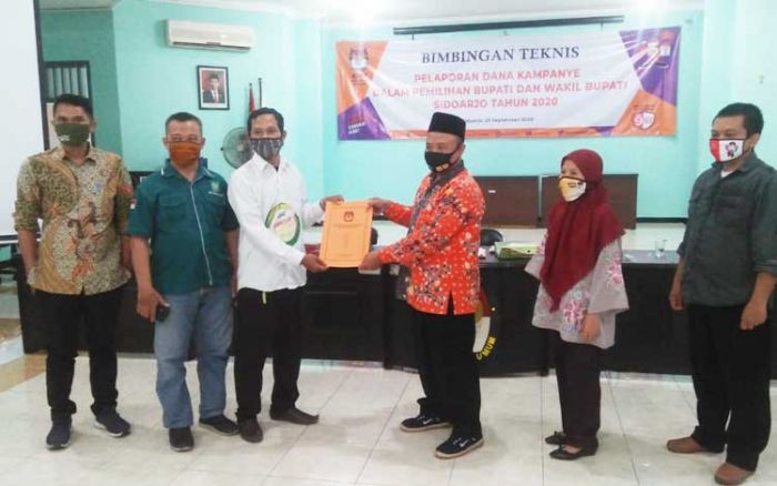 Baru 2 dari 3 Bapaslon yang Ditetapkan KPU Sidoarjo, 1 Bapaslon Masih Verifikasi Administrasi Baru 2 dari 3 Bapaslon yang Ditetapkan KPU Sidoarjo, 1 Bapaslon Masih Verifikasi Administrasi