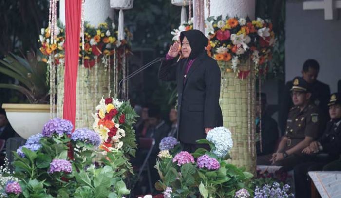 Risma: Pancasila Diambil dari Kitab Suci, Untuk Diimplementasikan di Kehidupan Sehari-hari Risma: Pancasila Diambil dari Kitab Suci, Untuk Diimplementasikan di Kehidupan Sehari-hari