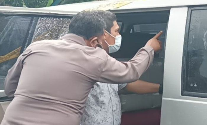 Polsek Gading Probolinggo Amankan Mobil yang Diduga Mengangkut Hewan Curian