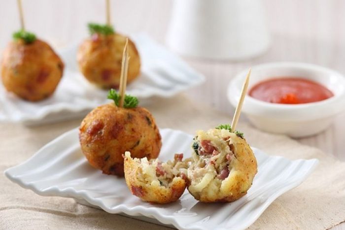 Resep Bola-Bola Mie Udang dan Ayam Resep Bola-Bola Mie Udang dan Ayam