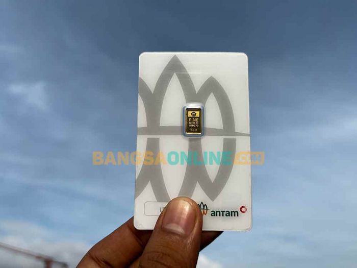 Harga Emas Antam Masih Melonjak, 1 Gram Naik Rp29 Ribu dalam Sehari