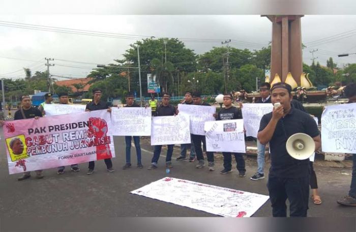 Wartawan Tuban Minta Presiden Jokowi Cabut Remisi Pembunuh Jurnalis