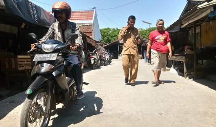 Pedagang dan Warga Apresiasi Pembangunan Jalan Masuk Pasar Raya Mojosari Mojokerto