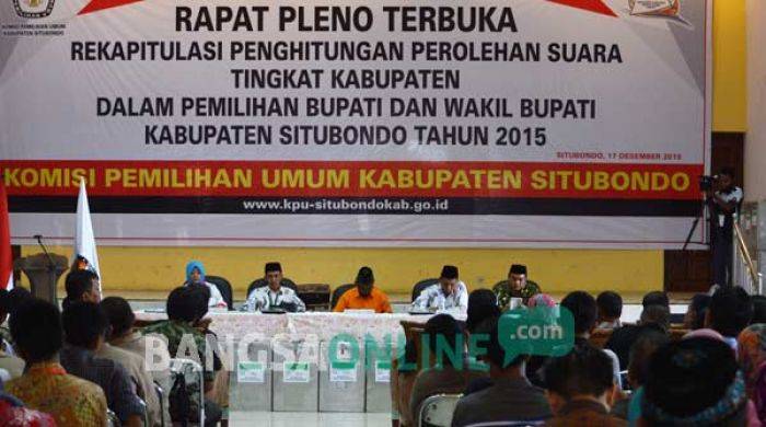 Rekapitulasi Suara Pilkada Situbondo: Diwarnai Aksi Walk Out, KPU Dituding Curang