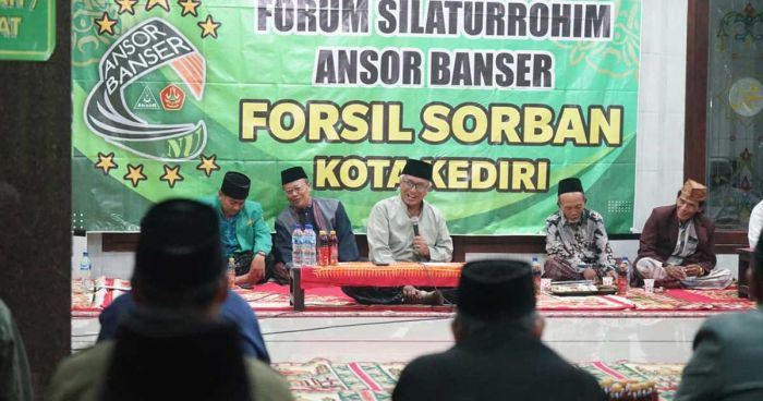 Gus Qowim Dorong Penguatan Ukhuwah di Pengajian Rutin Forsil Ansor Banser Kota Kediri