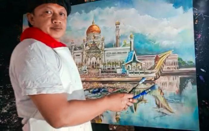 Prihatin Bencana Semeru, Komisi Seni dan Budaya MUI Gresik Lelang Dua Lukisan Prihatin Bencana Semeru, Komisi Seni dan Budaya MUI Gresik Lelang Dua Lukisan