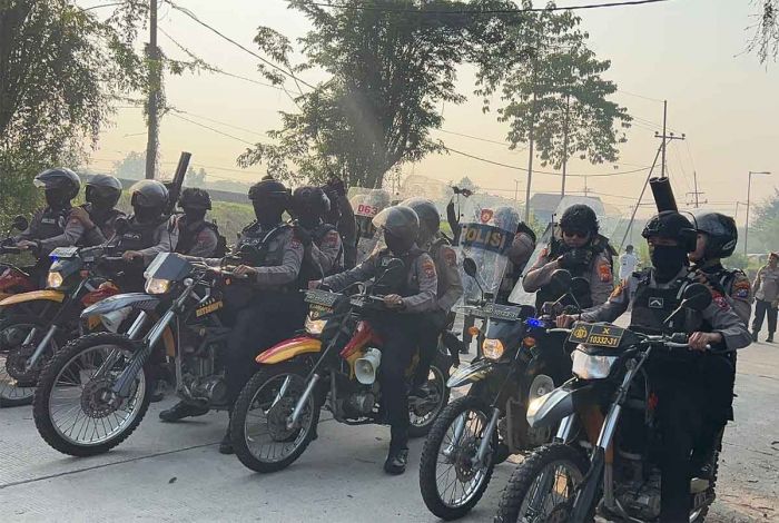 Polisi di Sidoarjo Gelar Latihan Pengamanan Pilkada 2024 Polisi di Sidoarjo Gelar Latihan Pengamanan Pilkada 2024