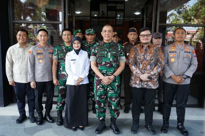 Pangdam V Brawijaya Tinjau Lokasi Rencana Yonif Teritorial Pembangunan di Kediri
