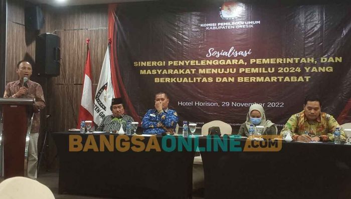 Gandeng Tomas, KPU Gresik Minta Masukan untuk Pemilu 2024