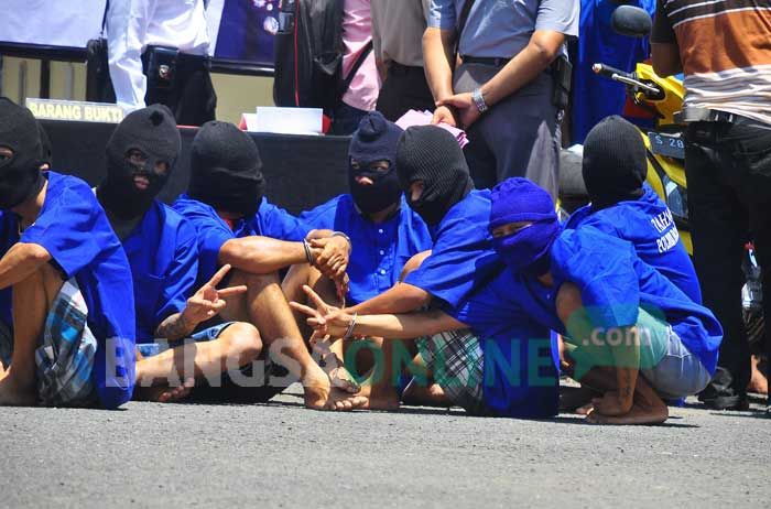 13 Pelaku Kejahatan Diringkus Polres Bojonegoro Selama Operasi Sikat Semeru 2017