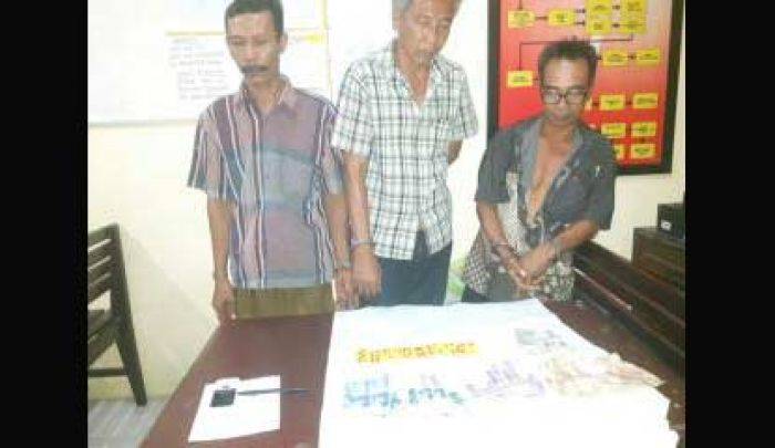 Judi Domino, Tiga Warga Desa Sawocangkring Sidoarjo Ditangkap