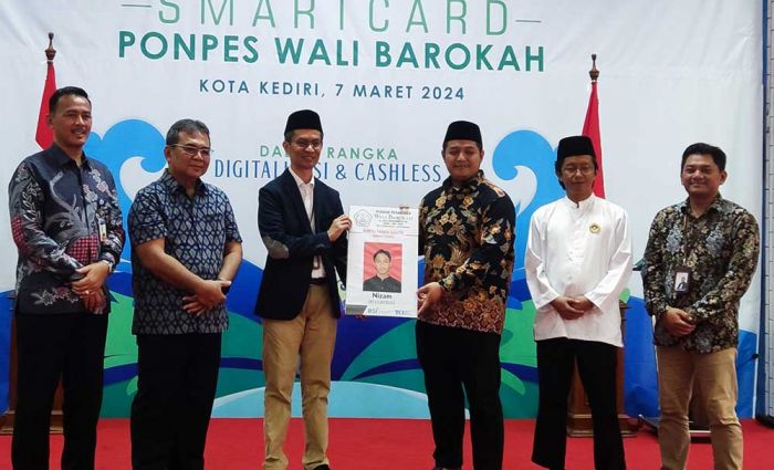 Ponpes Wali Barokah Kota Kediri Launching Smart Card, ini Fungsinya