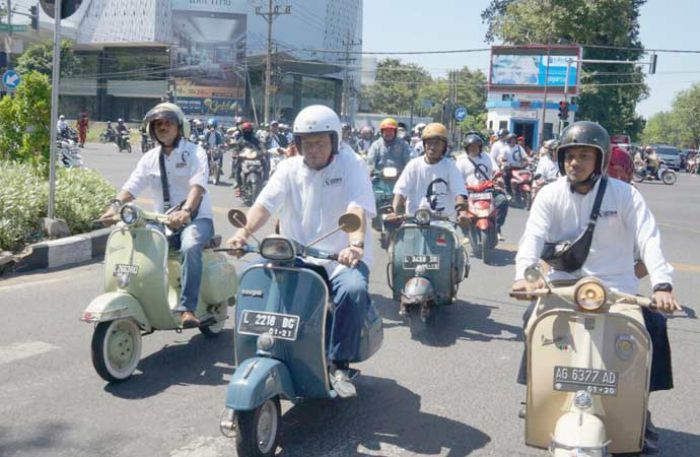 Daftar Cagub Naik Vespa Tua, La Nyalla Haqqul Yakin Bakal Jadi Gubernur Jatim