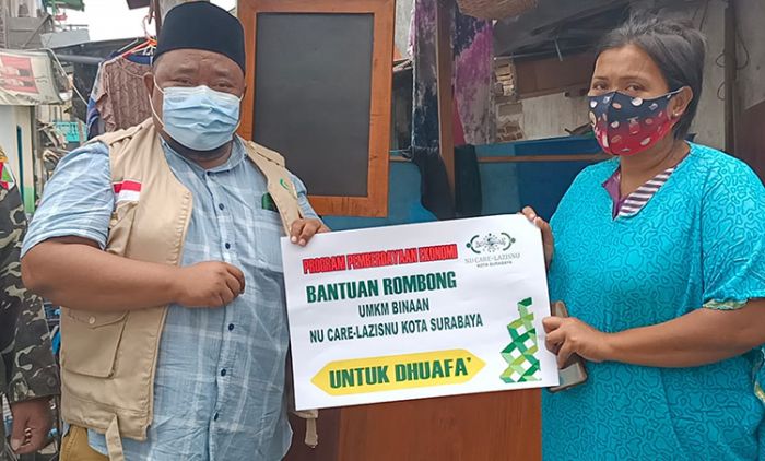 Perkuat Ekonomi Pelaku Usaha, LAZISNU Surabaya Salurkan Bantuan 100 Rombong untuk UMKM Binaan Perkuat Ekonomi Pelaku Usaha, LAZISNU Surabaya Salurkan Bantuan 100 Rombong untuk UMKM Binaan