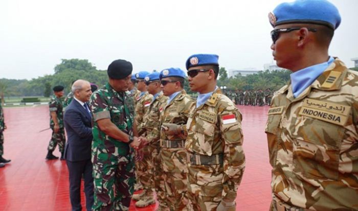 Satgas MTF TNI 2019 Siap Berangkat ke Lebanon Satgas MTF TNI 2019 Siap Berangkat ke Lebanon