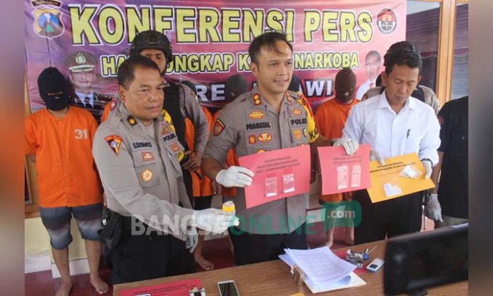 Sebulan, Polres Ngawi Tangkap 7 Tersangka Penyalahgunaan Narkoba