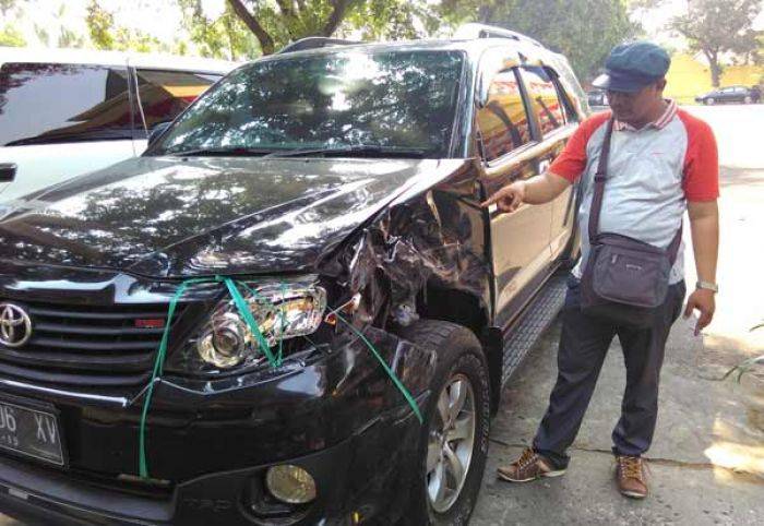 Rombongan PBNU Mengalami Kecelakaan Beruntun di Peterongan Jombang