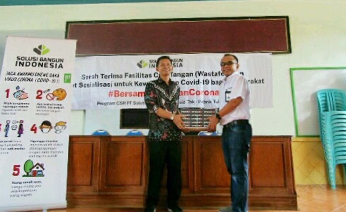 PT. SBI Beri Edukasi Pencegahan Corona kepada Warga Sekitar Pabrik