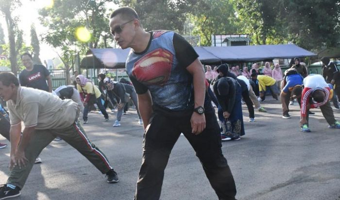 Kolonel Ruly Minta Prajuritnya Gemar Berolahraga Kolonel Ruly Minta Prajuritnya Gemar Berolahraga