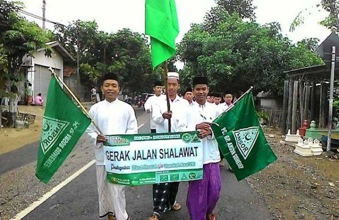 Sambut Hari Santri Nasional, Ratusan Santri di Sumenep Ikuti Gerak Jalan Salawat